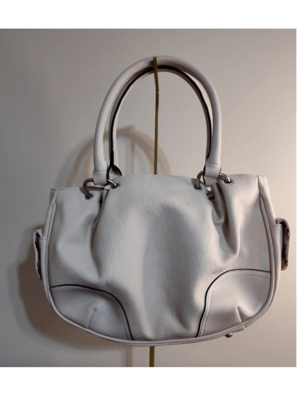 Women's Juicy Couture White Satchel Bag One Size